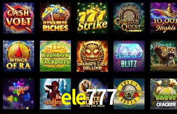 ele777: A Experiência de Casino com Jogos de Mesa ao Vivo